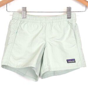 Patagonia Girls Baggies Shorts in Tea Green Small